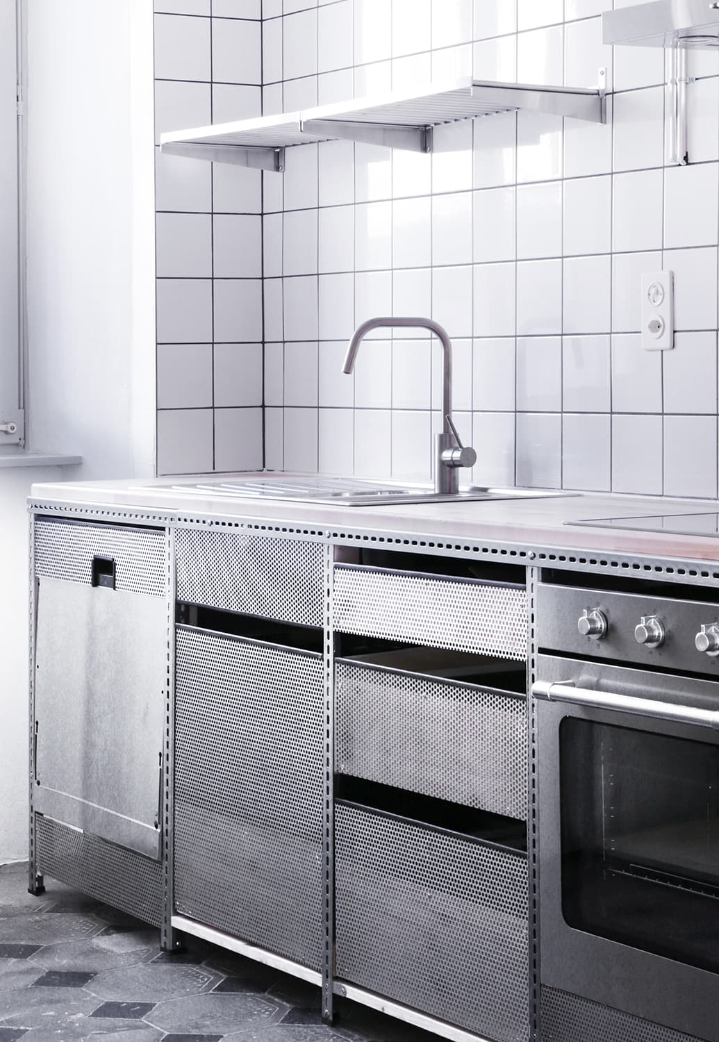 Sunset is the addition of winter gardens on a village house in Cernier, Switzerland